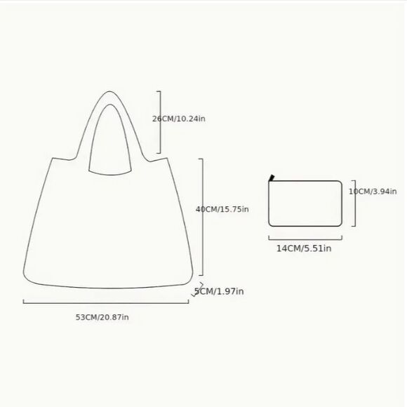 X Large CAT FACES Foldable Nylon Reusable Bag 21" - Picture 6 of 7